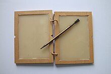 wax tablet