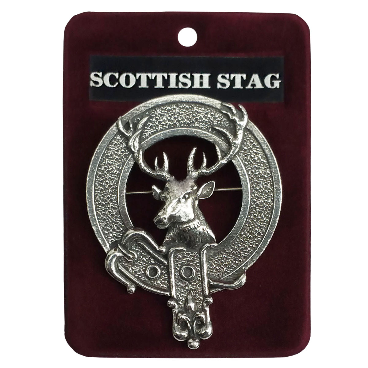 Stag Cap Badge Stag Cap Badge