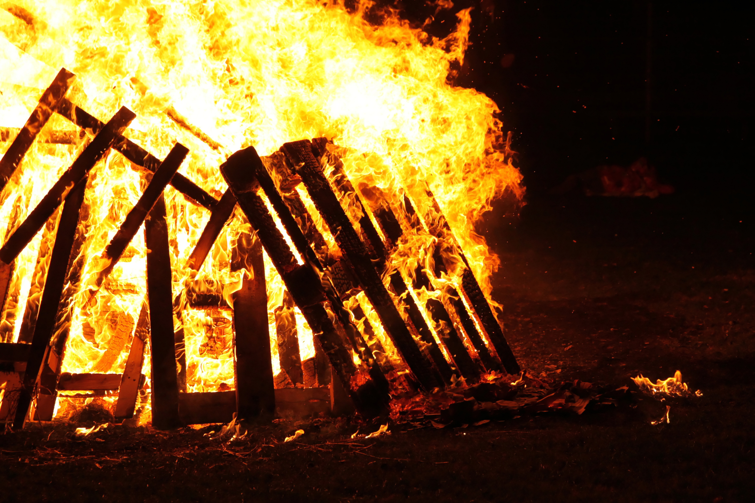A Beltane fire