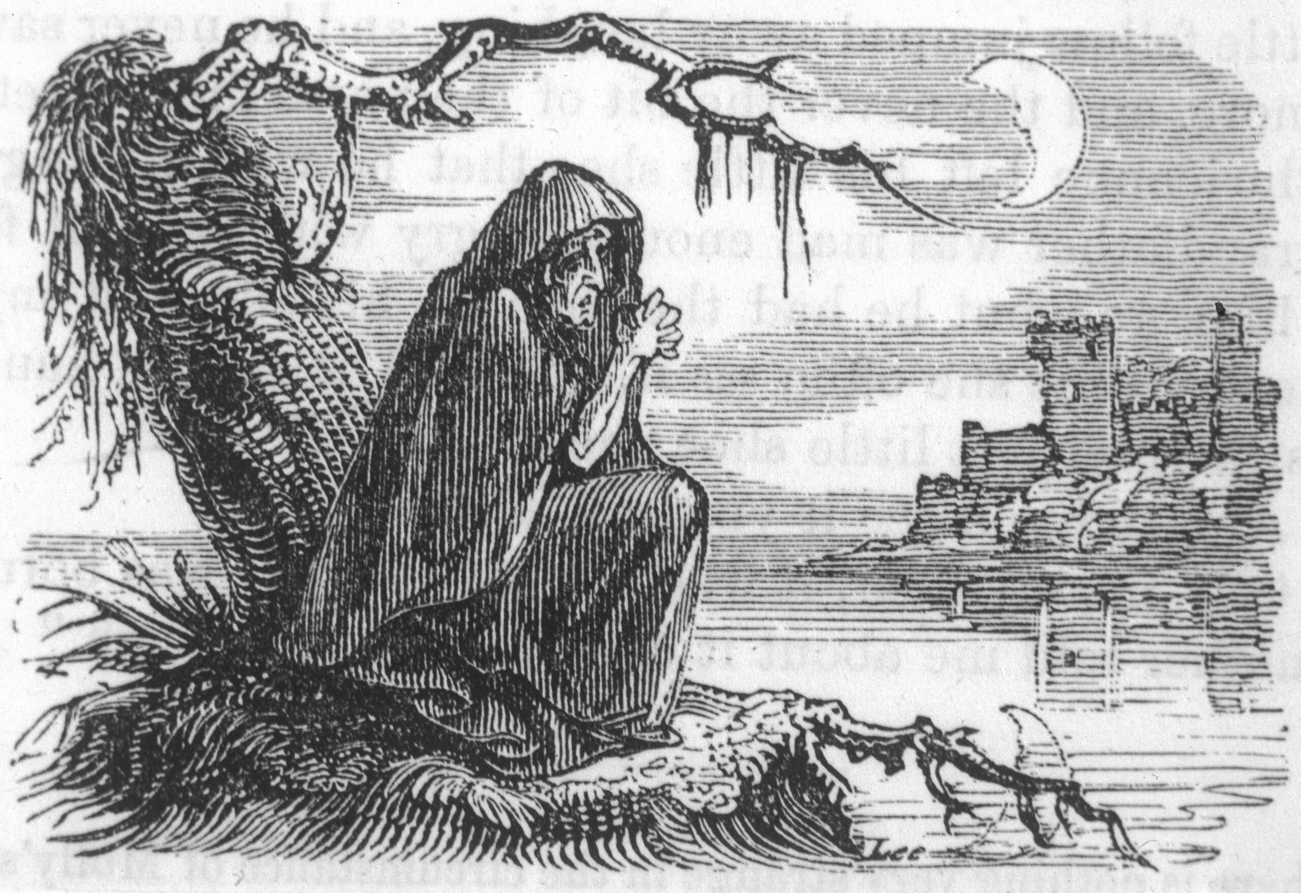 A Scottish Monster known as the Banshee