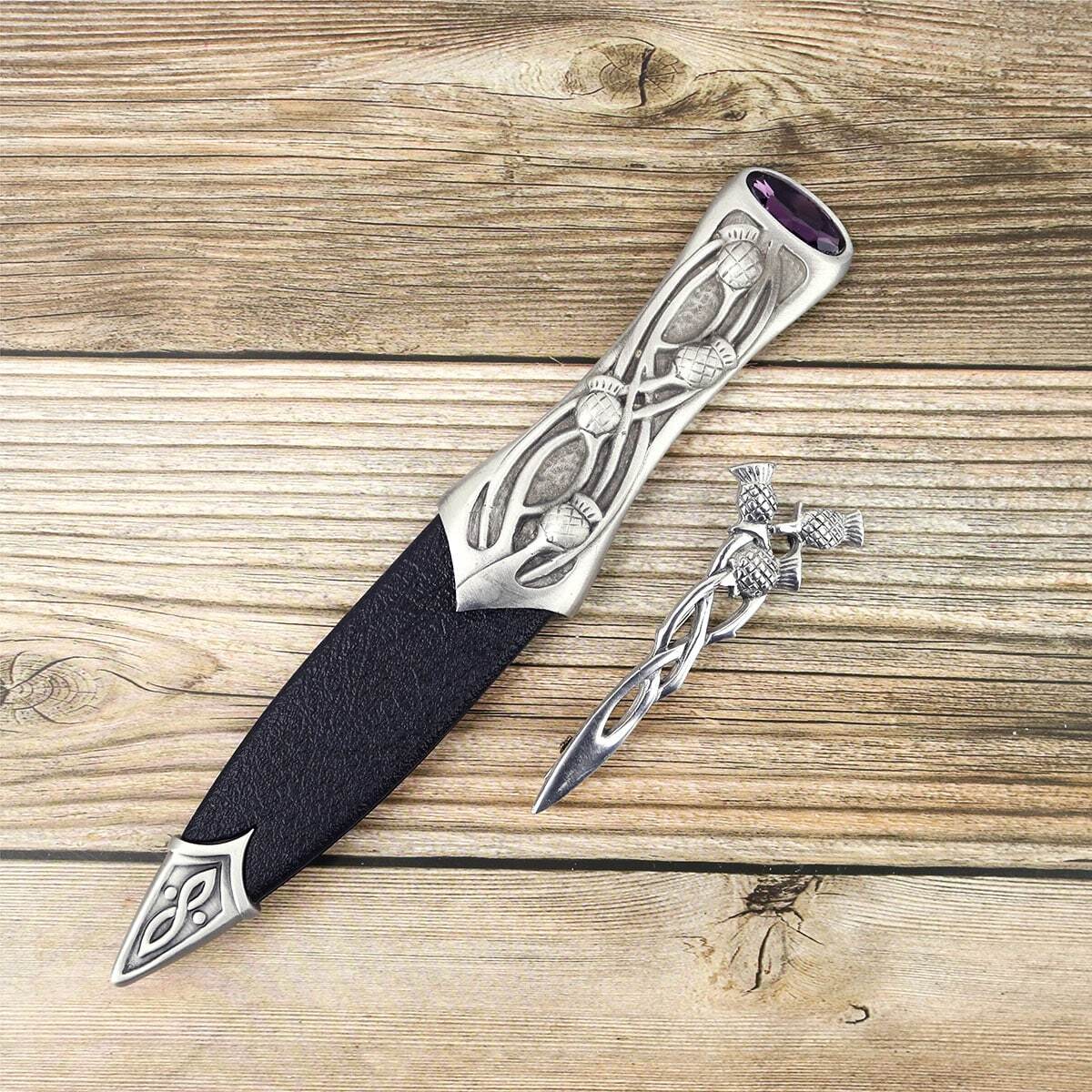 Sgian Dubh and Kilt Pin Sgian Dubh and Kilt Pin