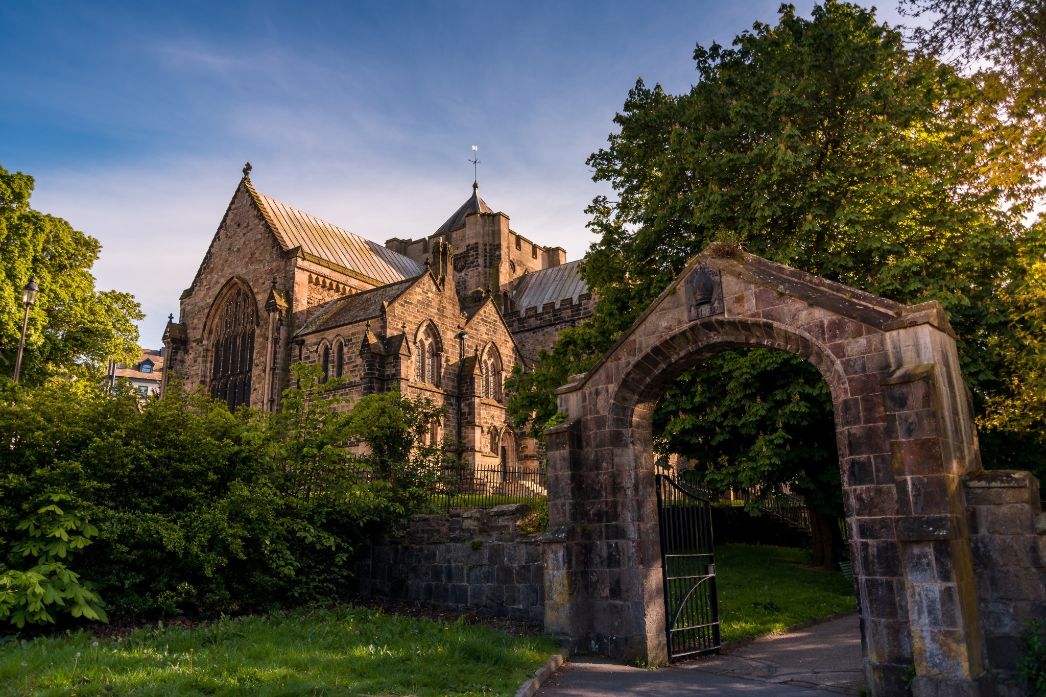 Bangor Cathedral Bangor Cathedral in Bangor, one of the beautiful cities in Wales.