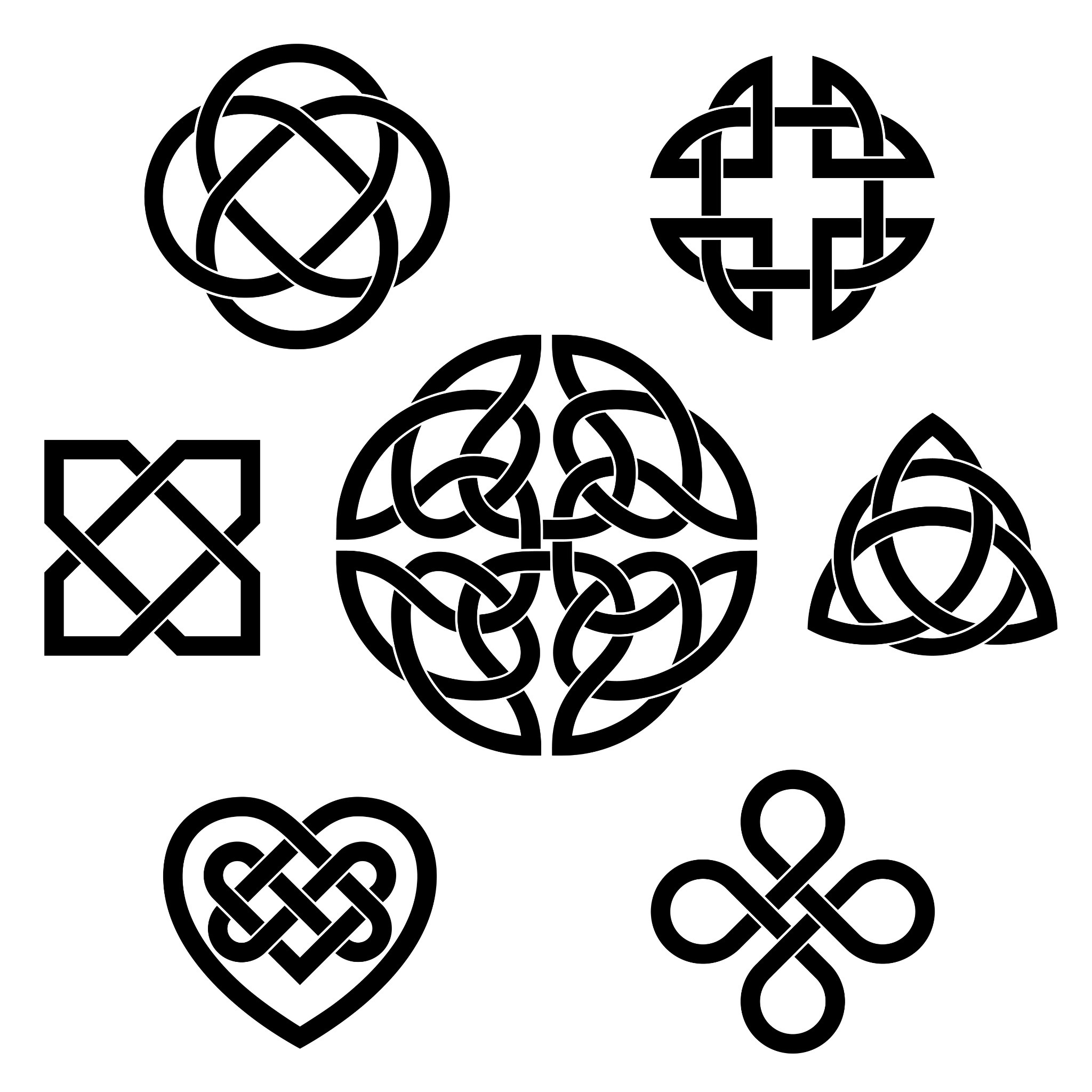 Different Celtic Knot variants