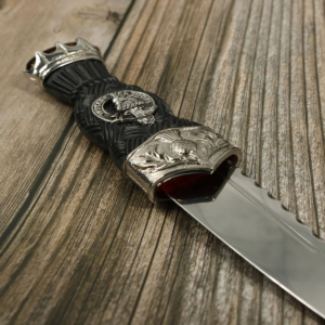 clan crest thistle sgian dubh