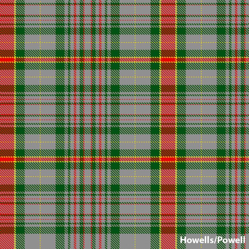 Howells / Powell Welsh Tartan Howells / Powell Welsh Tartan