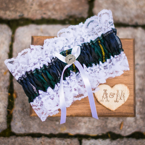 Irish Tartan Garter, an Irish Wedding Tradition
