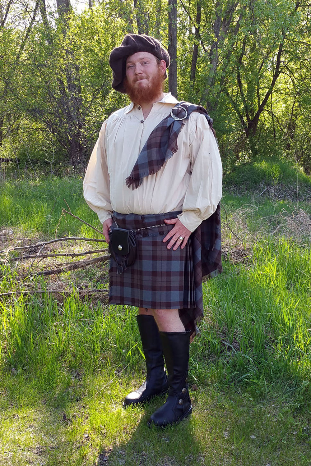 Outlander Tartan Phillabeg Outlander Tartan Phillabeg