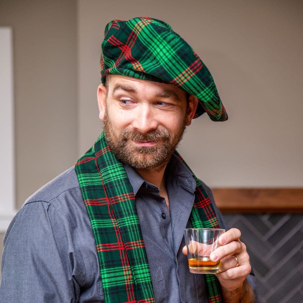 Ross Hunting Homespun Scarf and Hat Ross Hunting Homespun Scarf and Hat