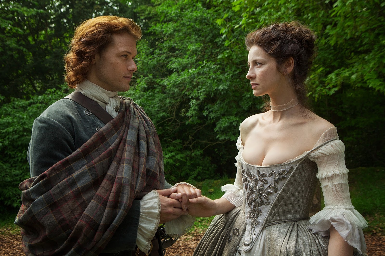 Claire and Jamie Fraser from Outlander