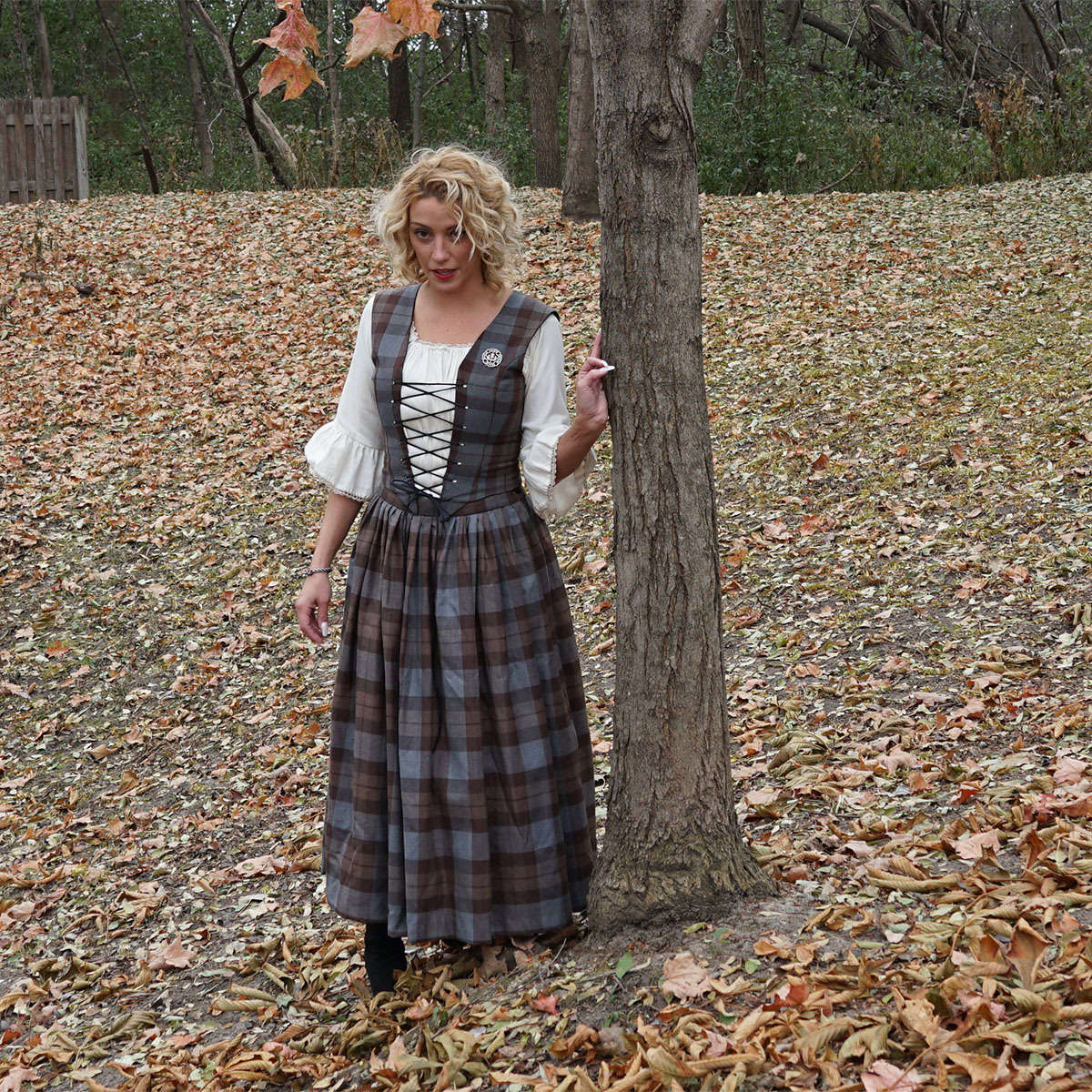 Outlander tartan skirt