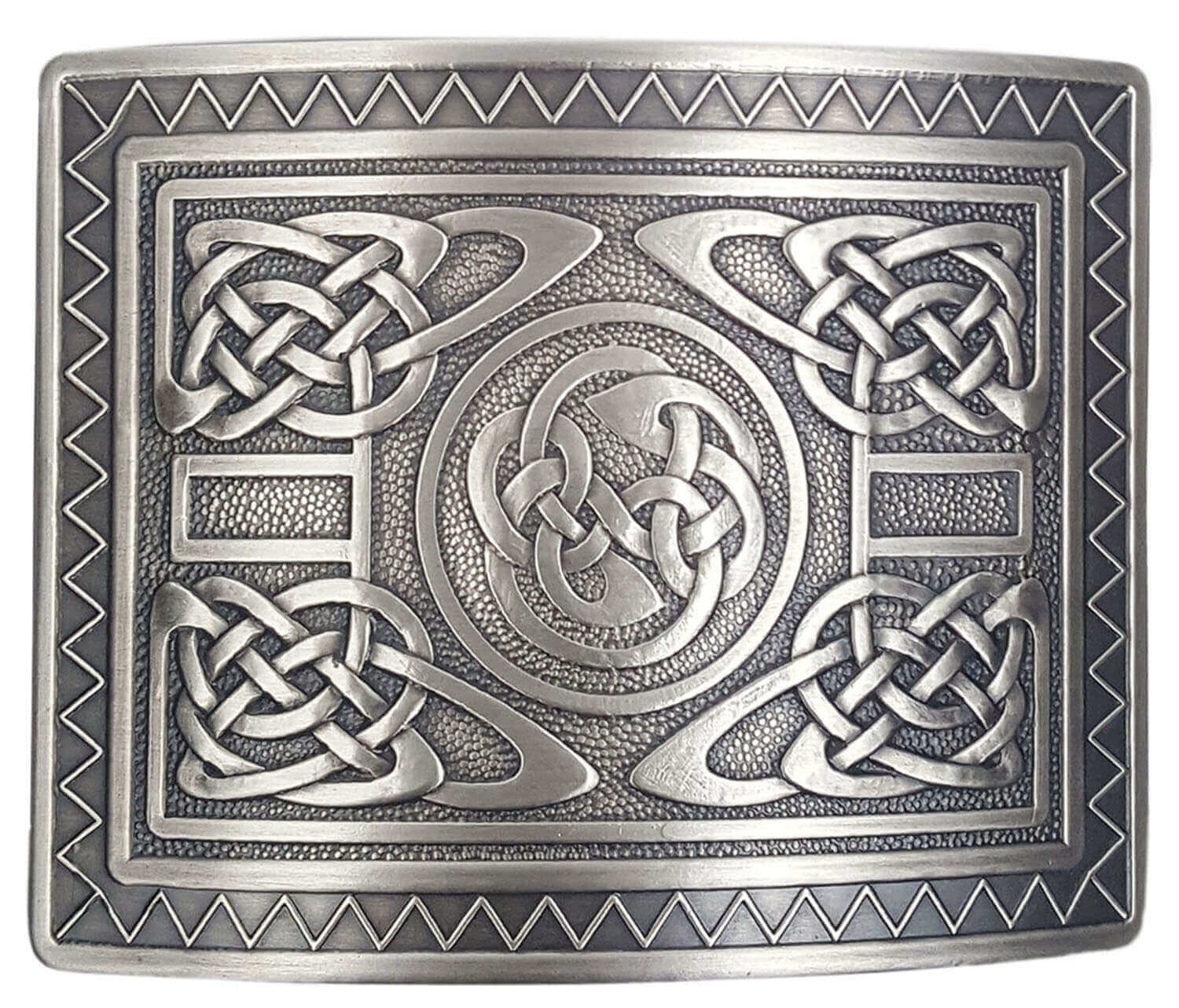 A Celtic knot belt buckle from The Celtic Croft