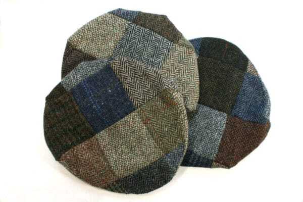Harris Tweed Patchwork Caps Harris Tweed Patchwork Caps from The Celtic Croft