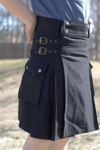 Black Canvas Kilts