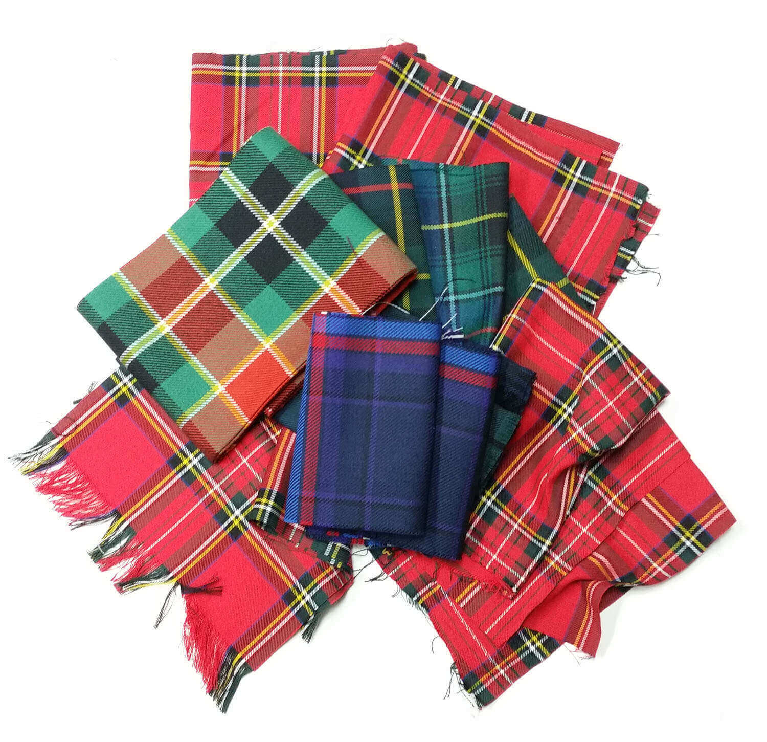 Assorted Tartan Craft Bag