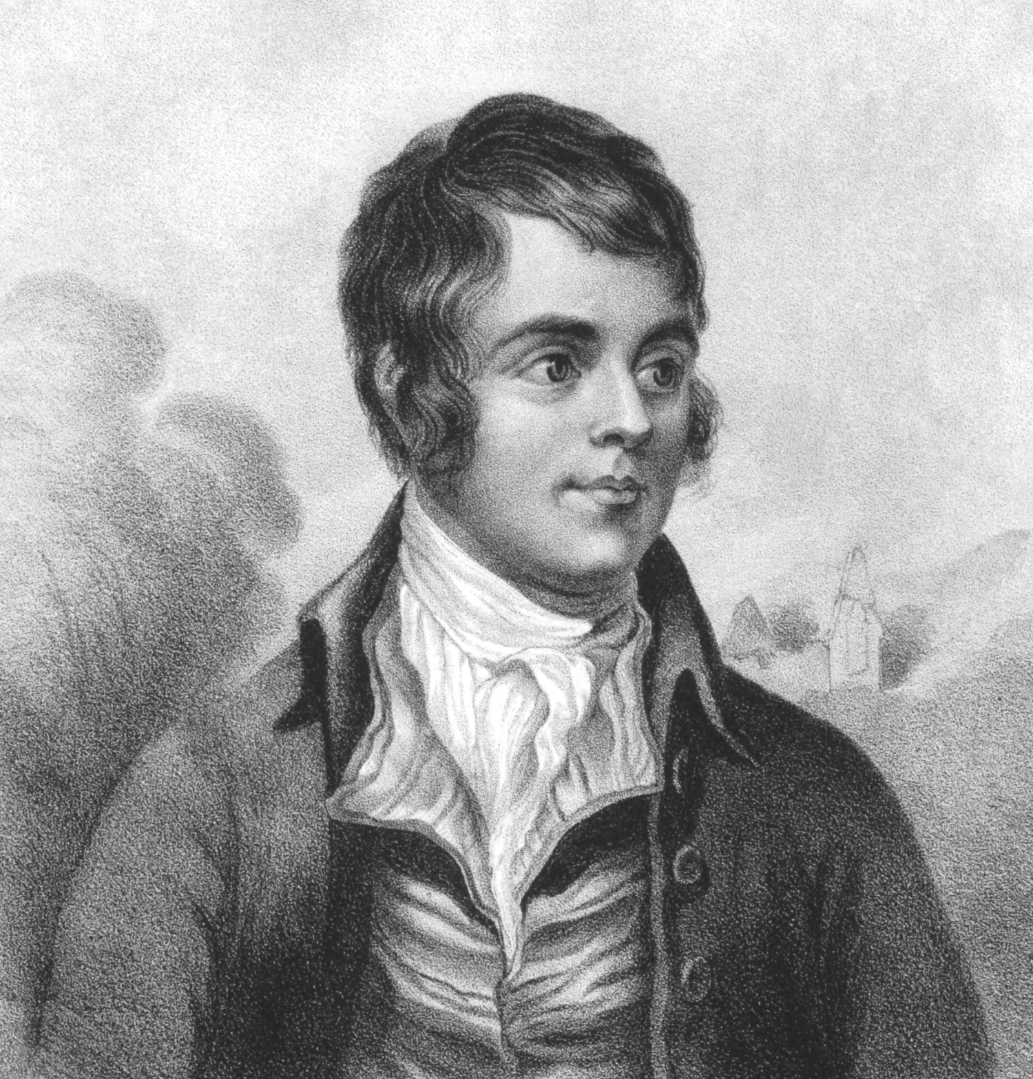 A portrait of Robert Burns