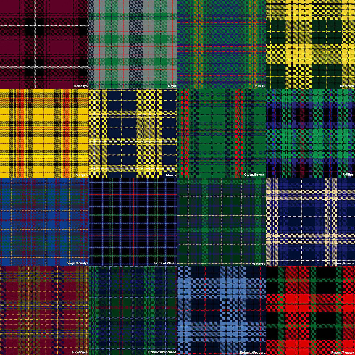 welsh tartan grid