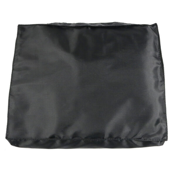 A black pouch on a white background with a Standard Inverness Piper Rain Cape.