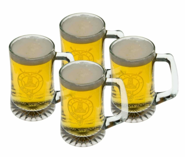 Clan Crest 26 oz. Beer Mug Set of 4