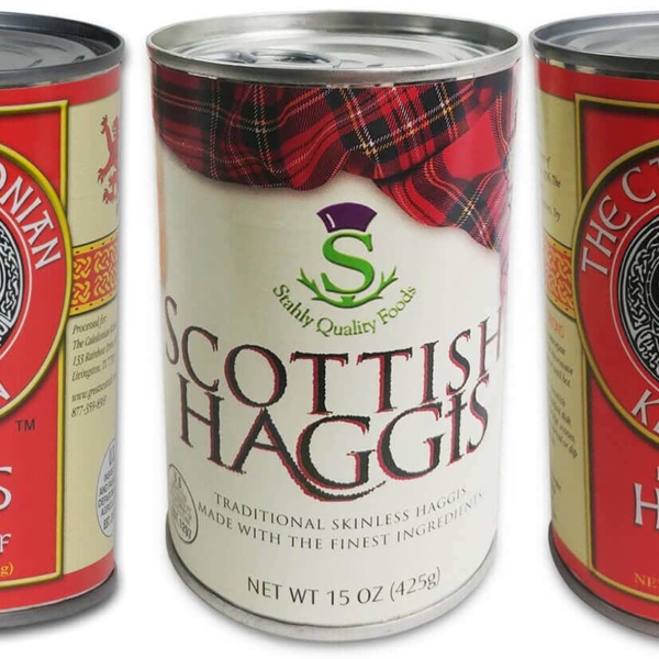 Haggis Sampler 3 Cans - 1 of Each Flavor