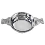 Large Pewter Quaich