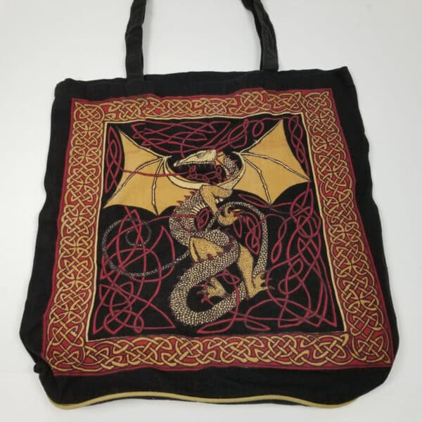 Celtic Dragon Shopping Bag.