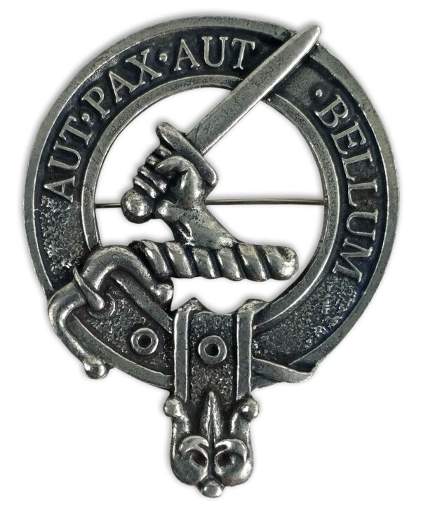 Gunn Clan Crest Cap Badge Brooch