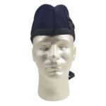 A mannequin wearing a Felted Wool Glengarry hat.