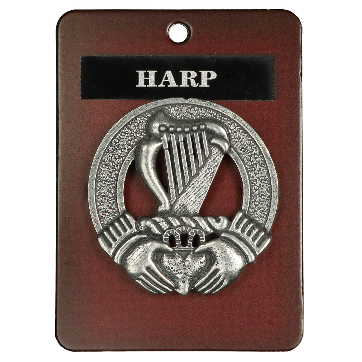 An Irish Harp Cap Badge/Brooch.