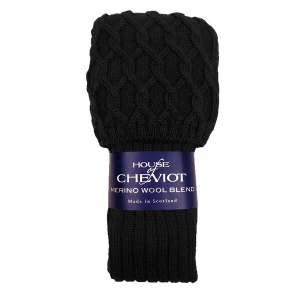 Chevron knitting wool sock - Premium Quality Wool Blend. 

Premium Quality Wool Blend Kilt Hose