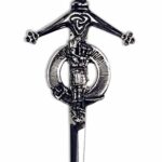 Art Pewter Scottish Piper Kilt Pin