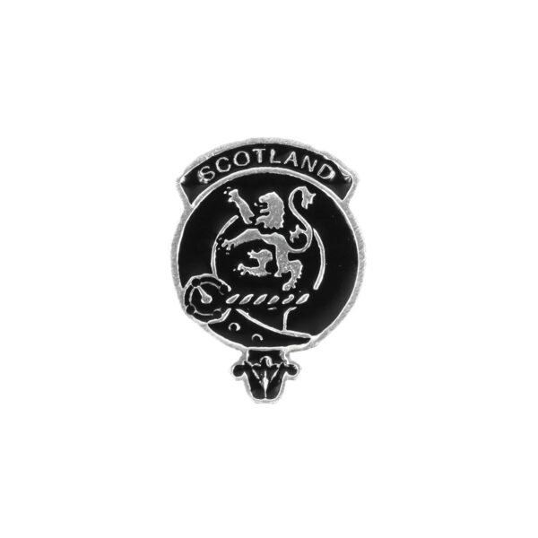 Scotland Clan Crest Pewter Mini Badge enamel pin.