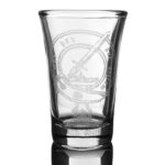 A Clan Crest Shot Glass.