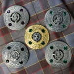 Clan Crest Plaid Brooches