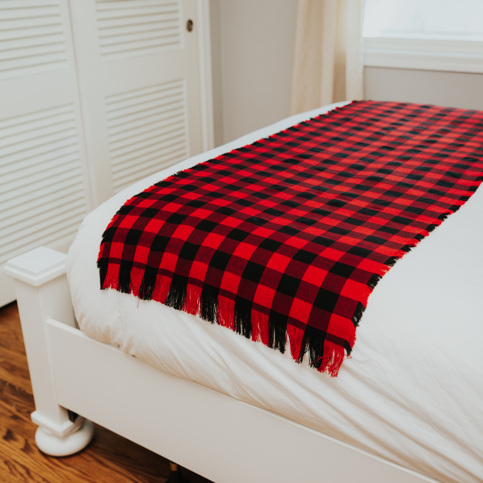 Tartan Bed Runner - Poly/Viscose Wool Free | Kilts-n-Stuff.com