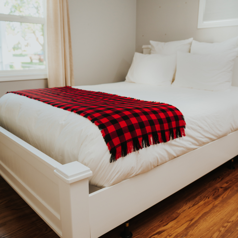 Tartan Bed Runner - Poly/Viscose Wool Free | Kilts-n-Stuff.com