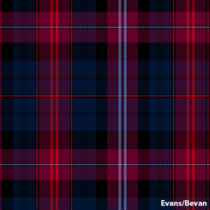 Evans / Bevan Welsh Tartan