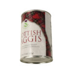 A Hardcore Haggis Dented Can Sale on a white background.
