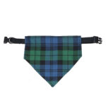 Plush Tartan Dog Toy - Wool Free Scottish bandana.