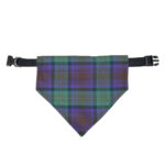 Plush Tartan Dog Toy - Wool Free Scottish tartan dog bandana.