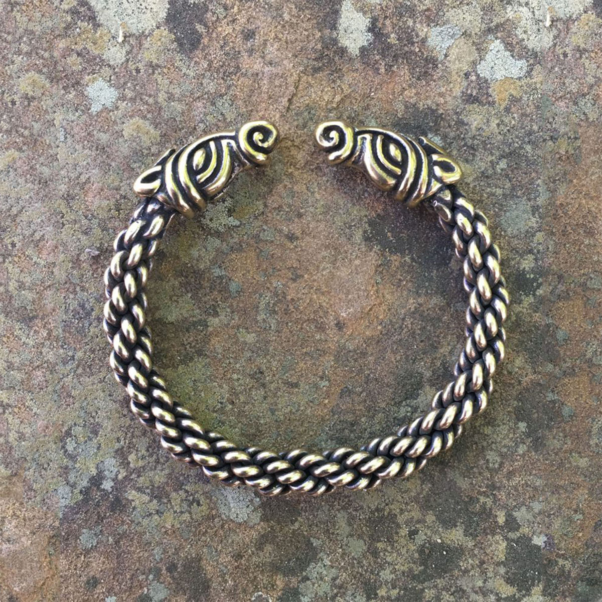 Bronze Viking Bear Bracelet / Torc - Berserker Arm Ring --- Norse/Celtic/Jewelry  | eBay