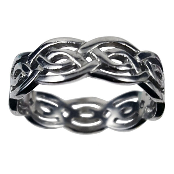 Stainless Steel Eternity Knot Ring
