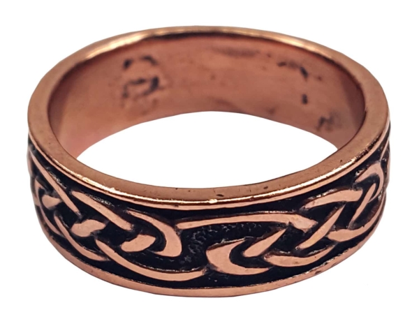 Copper Celtic Knot Ring