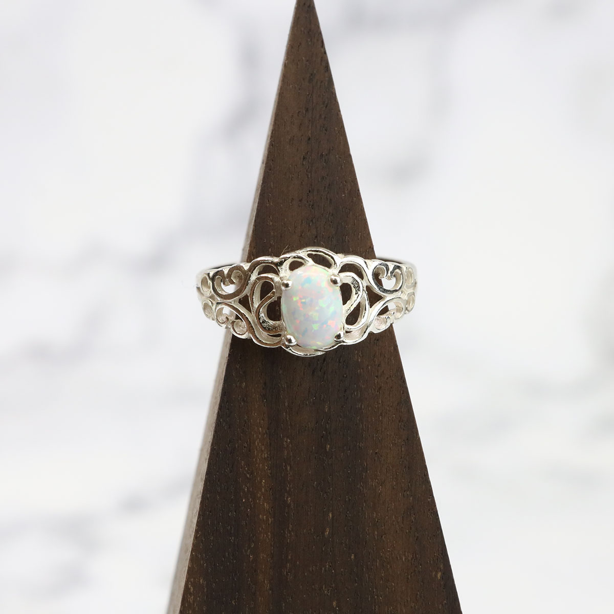 Sterling Silver Opal Ring - A&V Pawn