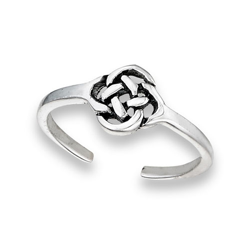 Celtic Knot Sterling Silver Toe Ring