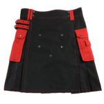 Two Tone Canvas Kilt