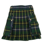 A Henderson Modern Tartan utility kilt - 28W 19L made of a wool blend.