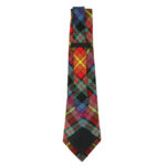 A colorful PRIDE LGBTQ+ Tartan Sporran on a white background, perfect for expressing LGBTQ pride.