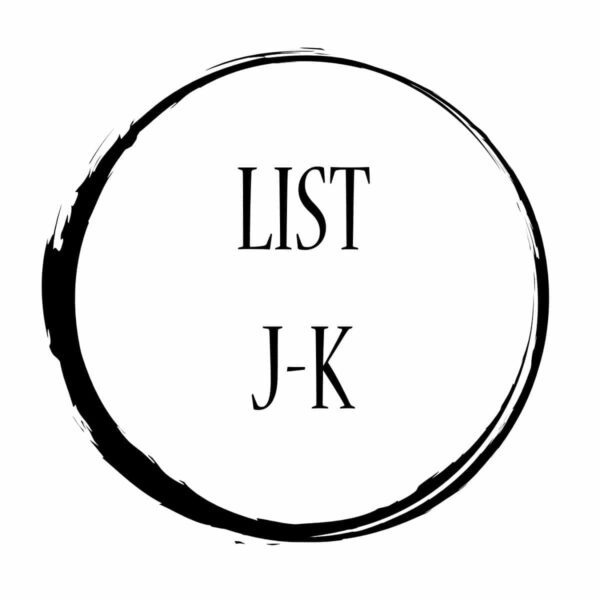 LIST J-K