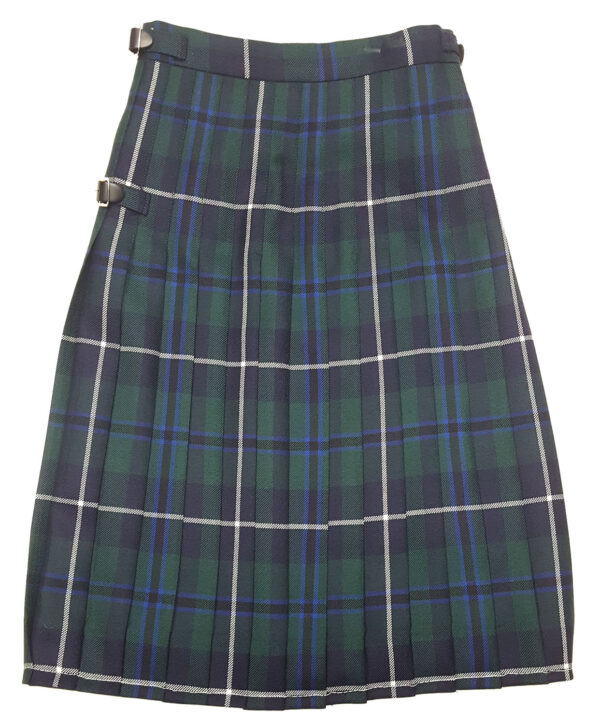 A Douglas Modern Premium Wool Ladies' Kilted Skirt- 25W 24L