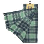 A Tartan Scarf - 8oz Spring Weight Premium Wool with fringes.